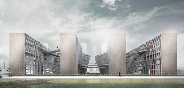 A Prison + School Hybrid Complex
