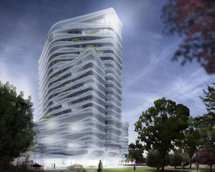 Commercial medical complex, Dusseldorf, Germany