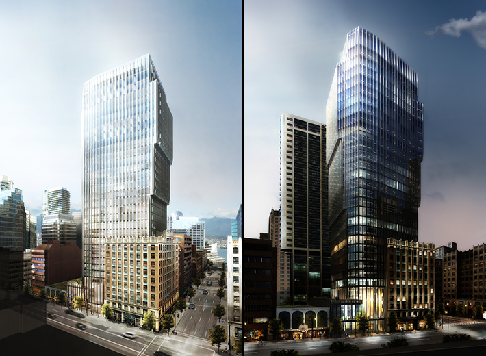 'The Exchange' tower, Vancouver, Canada