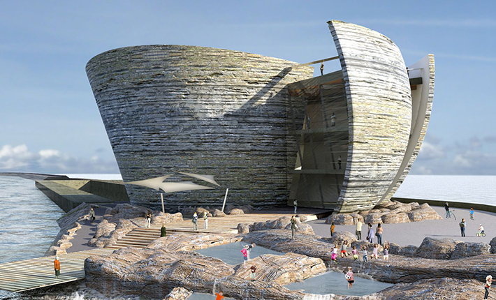 The Offshore Visitor Centre, Swansea, Wales