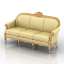 3D "Sofa armchair Turri classic" - Interior Collection