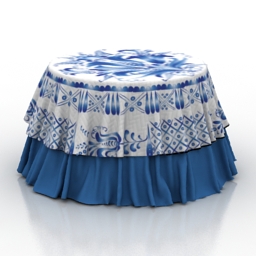 Download 3D Tablecloth