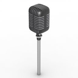microphone 3D Model Preview #da1340f6