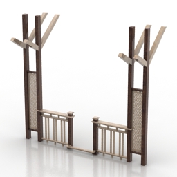 fence 3D Model Preview #08a62736