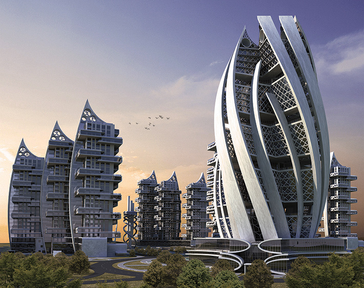 High energy efficiency residential complex, Moldova