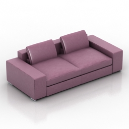 sofa minotti jagger 3D Model Preview #f7f78bf8