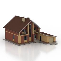 house 3D Model Preview #e491790a
