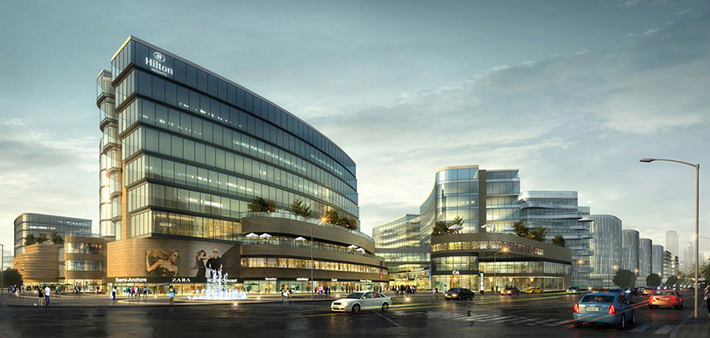 Hongqiao Central Business District, Shanghai, China