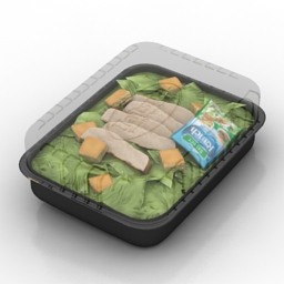 salad 3D Model Preview #72551241