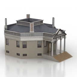 house 3D Model Preview #f4a80cd9