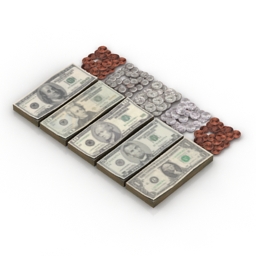 money 3D Model Preview #8fd824f4