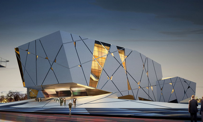 University of Semnan Auditorium and Library, Iran