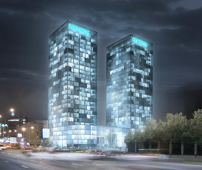 Headquarters Siemens AG, Moscow, Russia