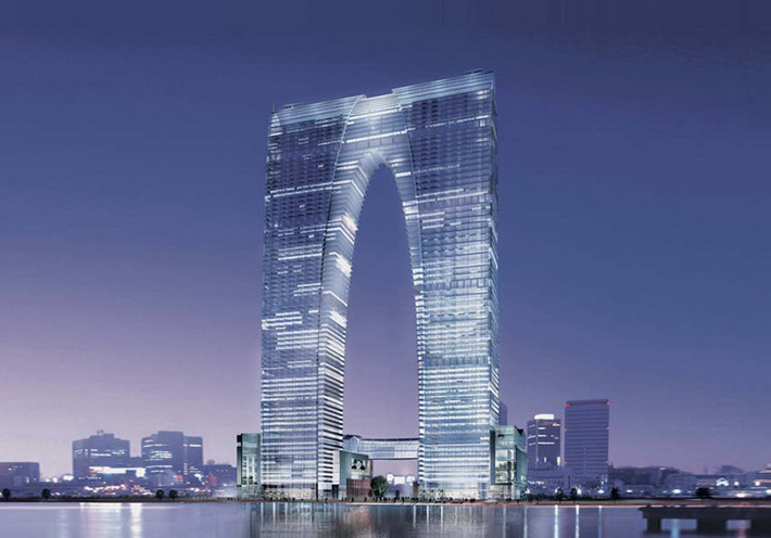 Gate of the Orient by RMJM, Suzhou, China