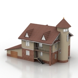 house old 3D Model Preview #940b0d7e