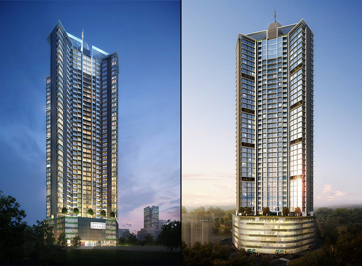 Transcon Flora residential tower, Mumbai, India