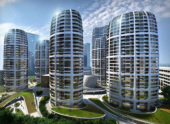 Bratislava Culenova City Center by Zaha Hadid, Bratislava, Slovakia
