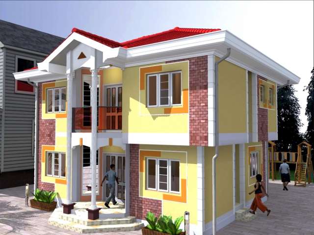 Architectural Home Design by Mbeleg Samuel | Category: Private Houses ...