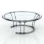 3D "Coffee tables Glass" - Interior Collection