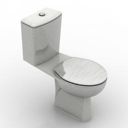 lavatory pan klosettkomb omnia class 3D Model Preview #4f2d80e6