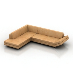 sofa natuzzi relive 3D Model Preview #9cbbd3a3