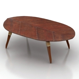 table zulut pacific green 3D Model Preview #1cac91d1
