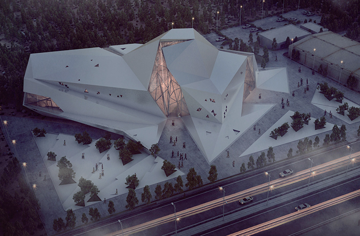 Rock Gym by New Wave Architecture, Polur, Iran