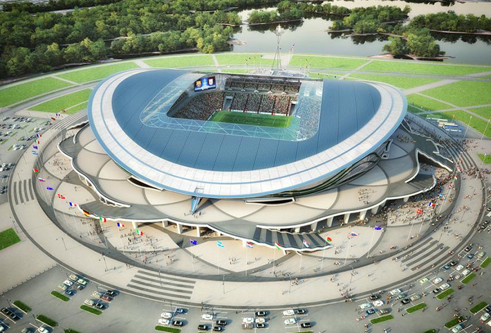 Kazan Arena by Populous, Kazan, Russia