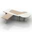 3D "Ra Mobili Orion Cabinet Table Desk Bookcase" - Interior Collection