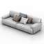 3D "Sofa white" - Interior Collection