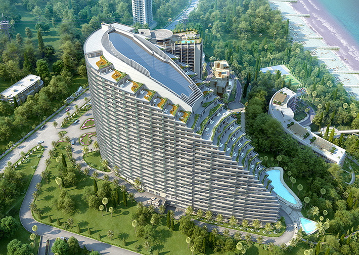 'Actor Galaxy' multifunctional complex, Sochi, Russia