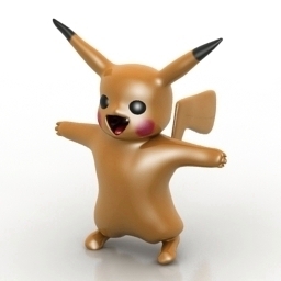 Download 3D Pikachu