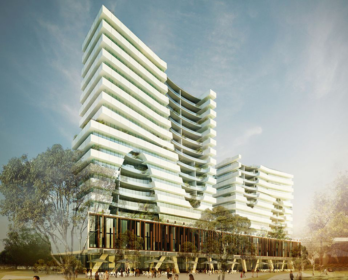 Wolli Creek apartment development, Sydney, Australia