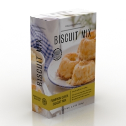 Download 3D Biscuit Mix