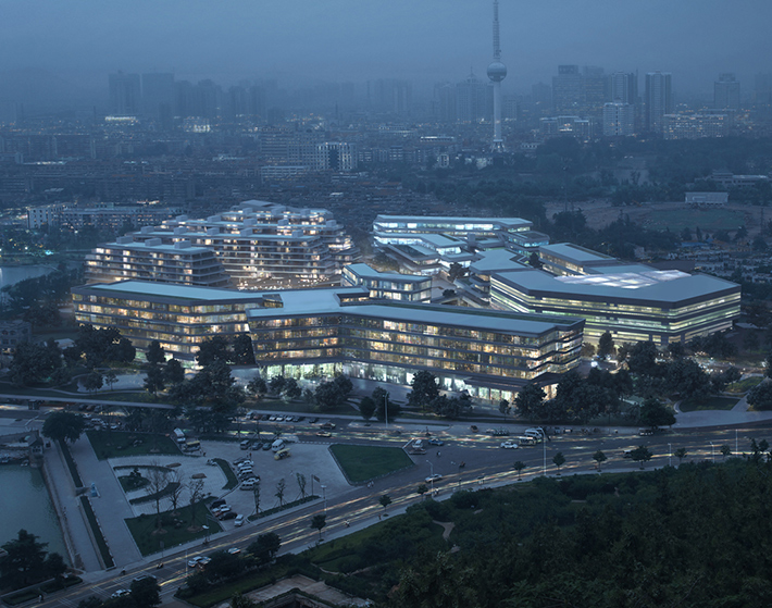 Mixed-use development by Aedas, Xuzhou, China