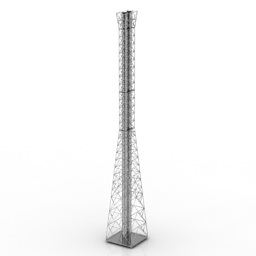 metal chimney 3D Model Preview #7fb858cc