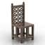 3D "Country chair table case" - Interior Collection