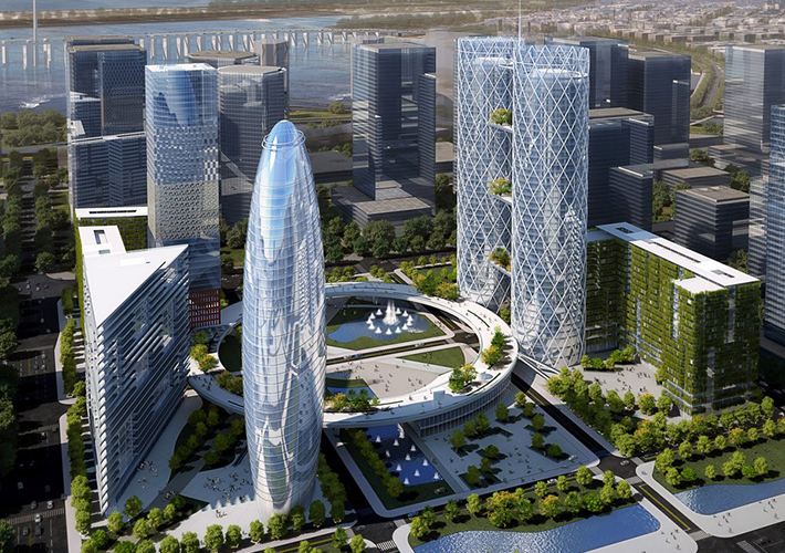 Shenzhen Qianhai Exchange Plaza, Shenzhen, China