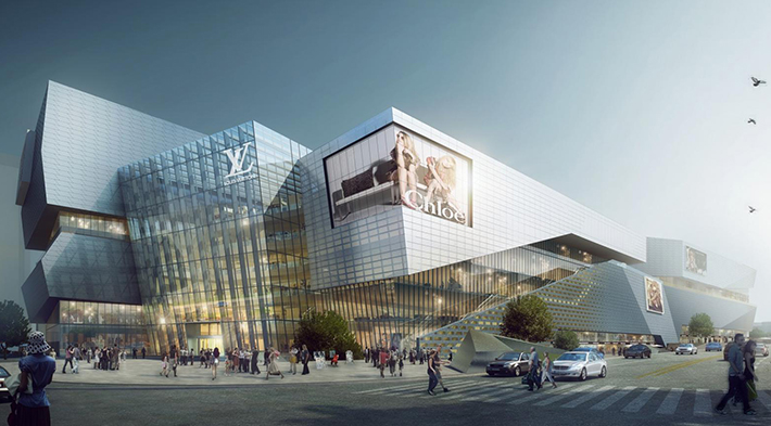 The Heart of Yiwu urban complex by Aedas, Yiwu, China