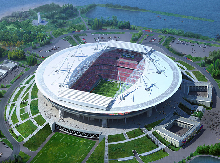 New Zenit Stadium, Saint Petersburg, Russia