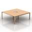 3D "Archiutti Hadys Office Tables" - Interior Collection