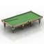 3D "Billiard table" - Interior Collection