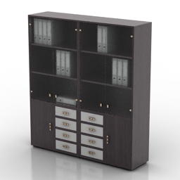 bookcase - 3D Model Preview #2cf02bb3