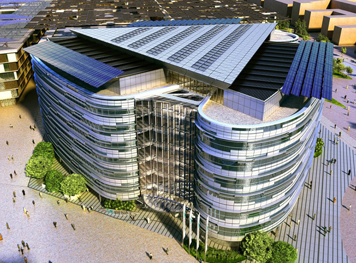 Irena Headquarters by Woods Bagot, Abu Dhabi, UAE