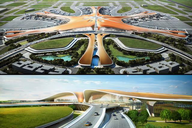 Beijing New Airport Terminal Daxing, Beijing, China