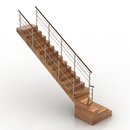 3D Stair preview