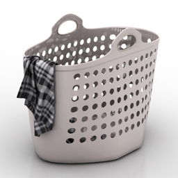 Download 3D Laundry basket