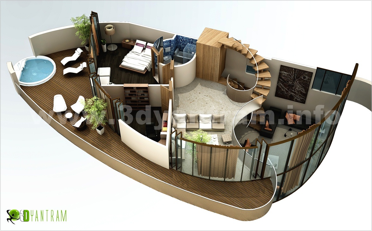 Architectural Home  Design by Yantram Animation  Studio 