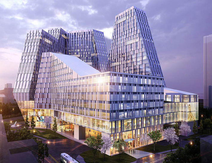 Diamond Hill mixed-use project by 5+design, Shenyang, China