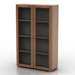 bookcase 3D Model Preview #4e0e4708